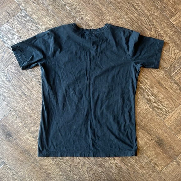 Diesel Jeweled T Shirt Black/Red Sz L - Picture 4 of 4